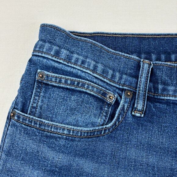 J Crew Factory Men's Slim-Fit Flex Blue Jeans 33/32 (33/31) Style AZ853 - Picture 12 of 12